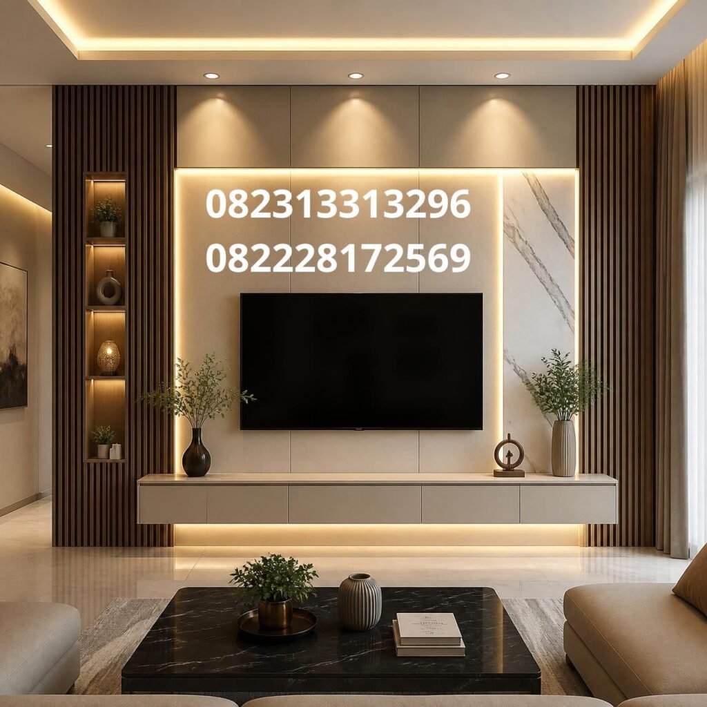 Jual Panel Dinding Ruang Tamu