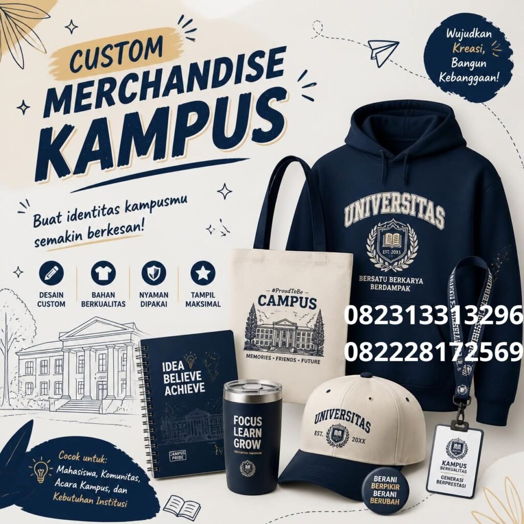 Pembuatan merchandise mahasiswa