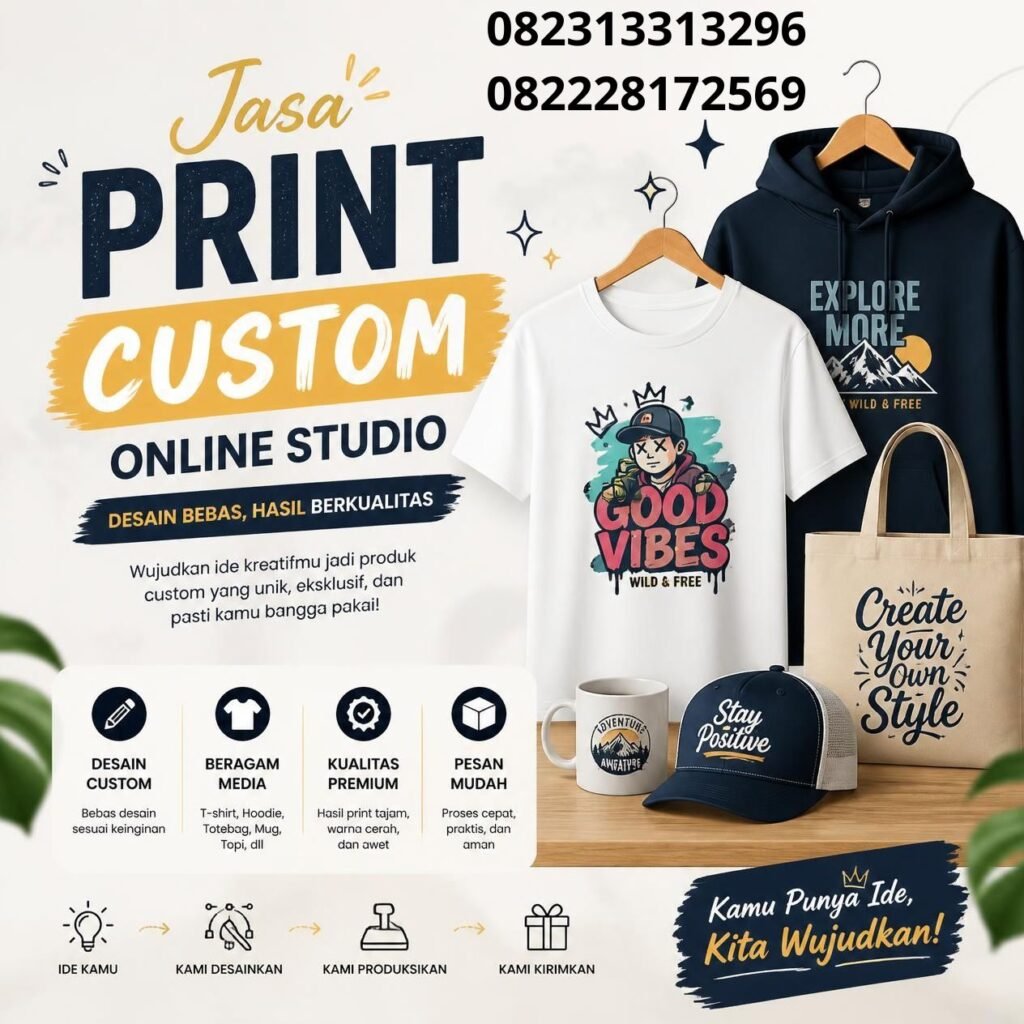 Print custom online Indonesia