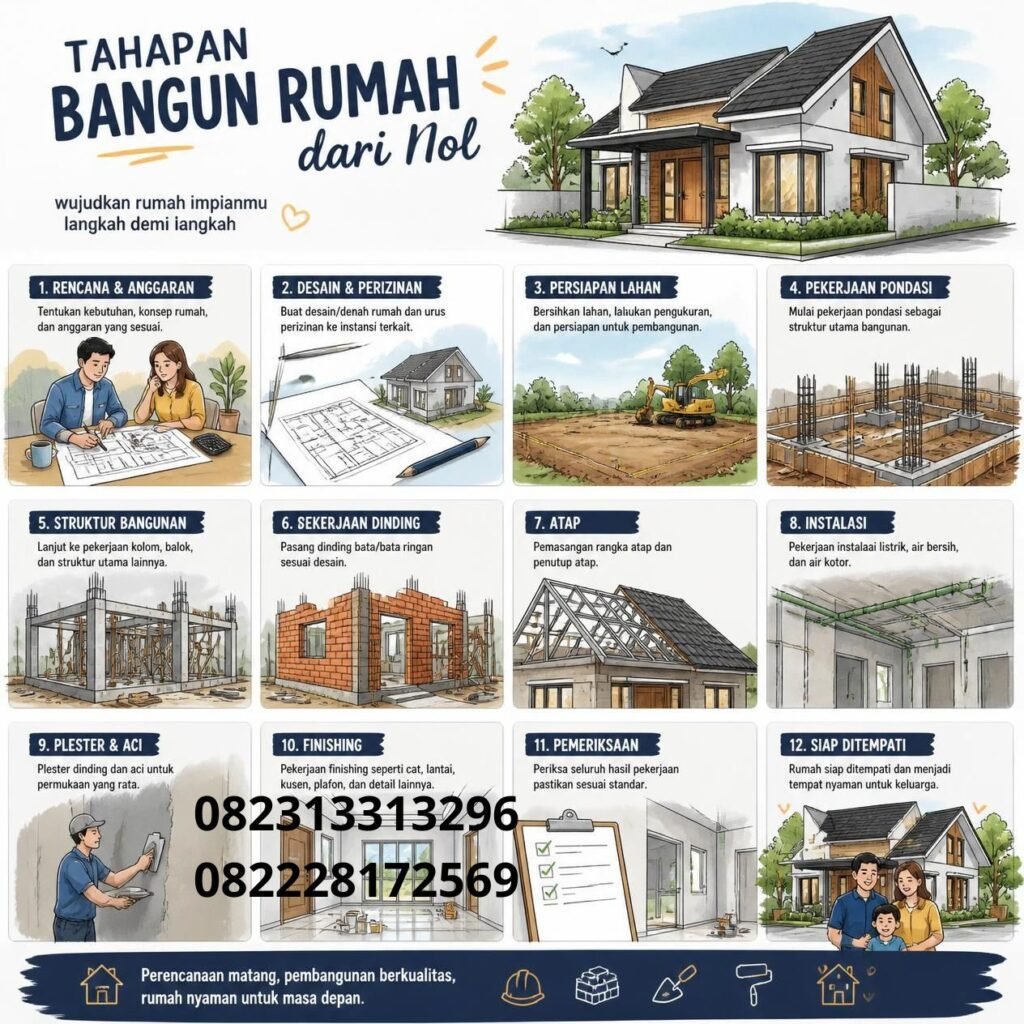 Proses Pembangunan Rumah