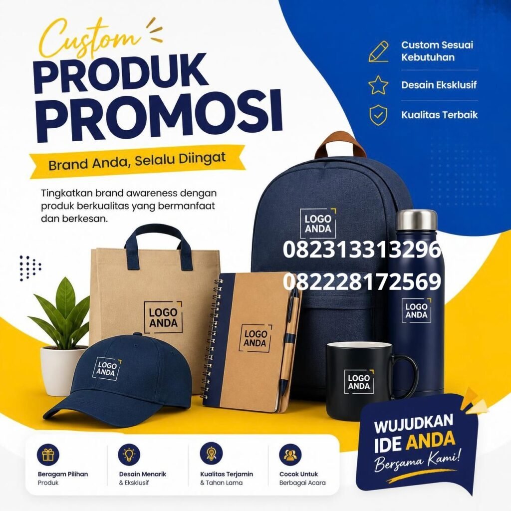 Souvenir promosi custom