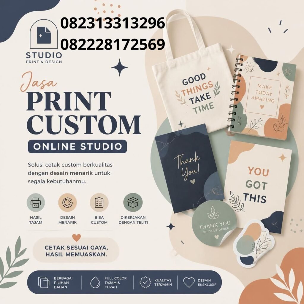 Studio design print custom