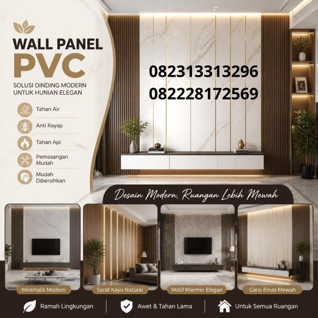 Wall Panel PVC Dinding Interior