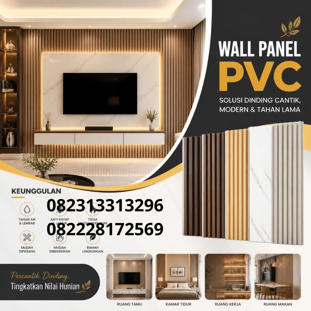 Wall Panel PVC Minimalis Modern