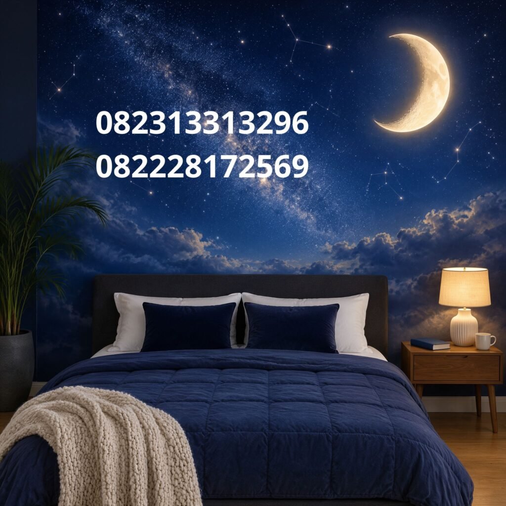 Wallpaper kamar tidur modern