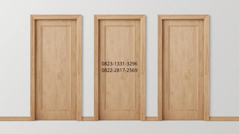 Pintu Kayu Minimalis Surabaya