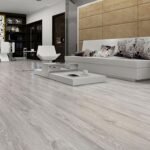 Revêtement de sol en PVC aspect bois Revêtement de sol en vinyle peler et coller à faible brillance