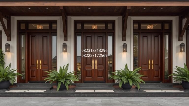 Pintu Rumah Elegan Surabaya