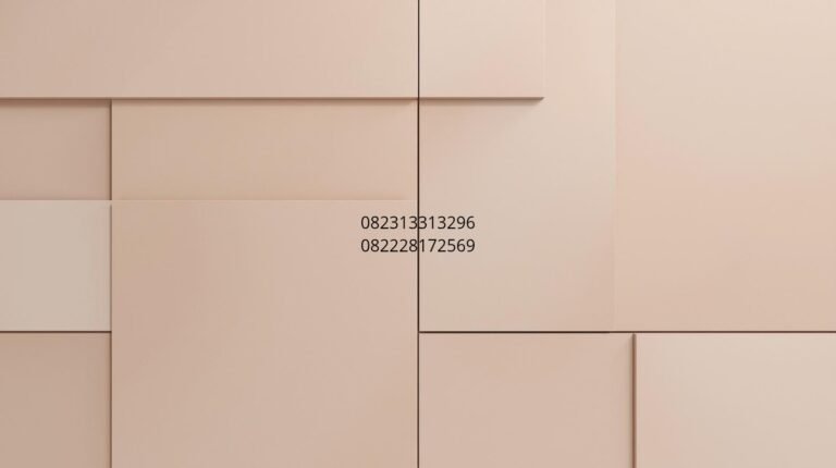 wall panel minimalis Surabaya