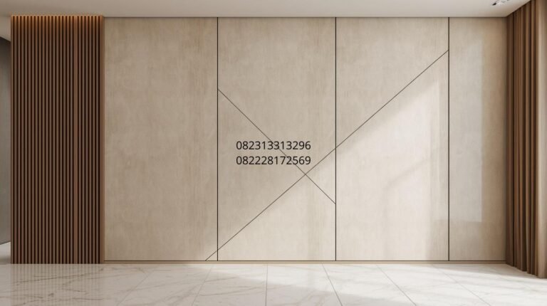 wall panel modern surabaya