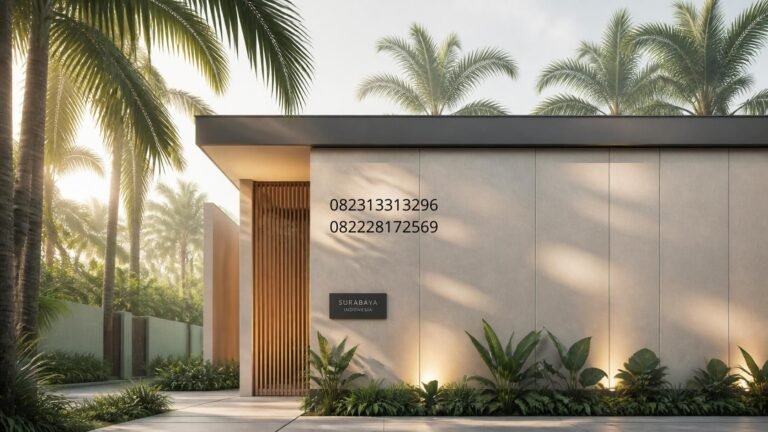 panel dinding rumah minimalis Surabaya
