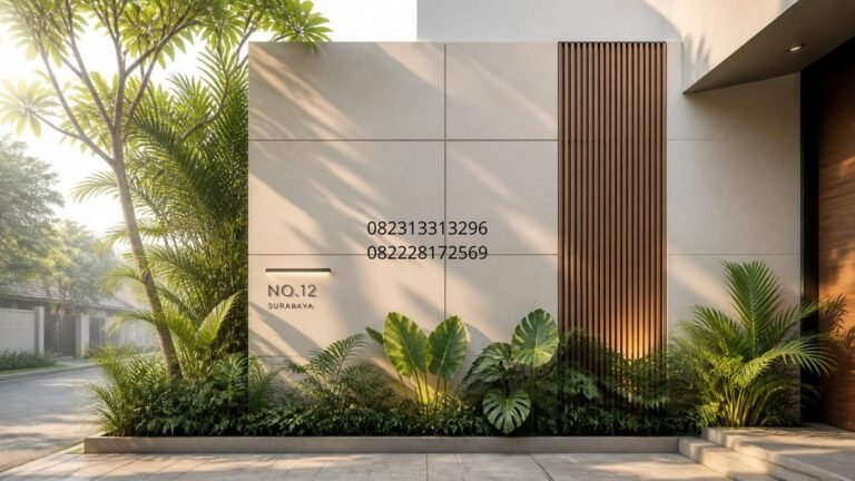 wall panel rumah minimalis Surabaya