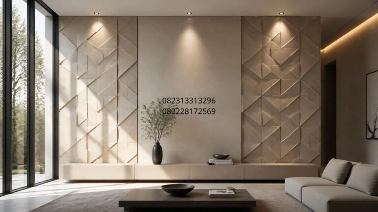 panel dinding Gunung Anyar