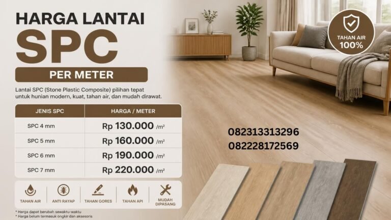 Harga Lantai SPC Per Meter