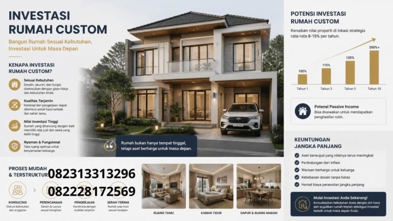 Investasi Rumah Custom