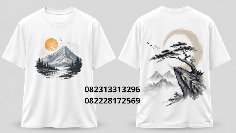 Print Kaos Custom Satuan