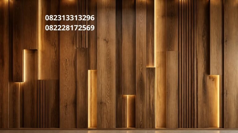 Wallpaper Dinding Motif Kayu