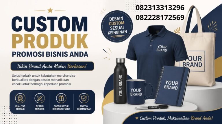 Custom produk promosi bisnis