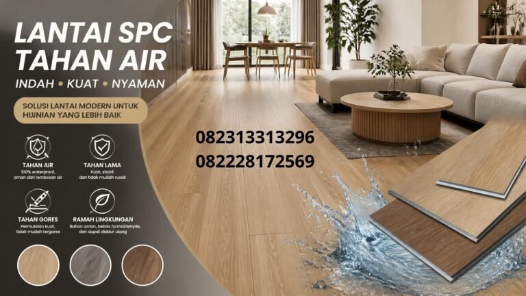 Lantai SPC Tahan Air (4)