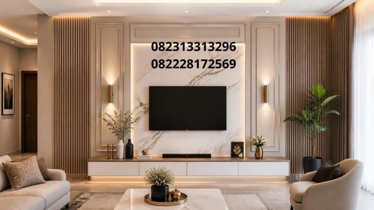 Panel Dinding Ruang Tamu