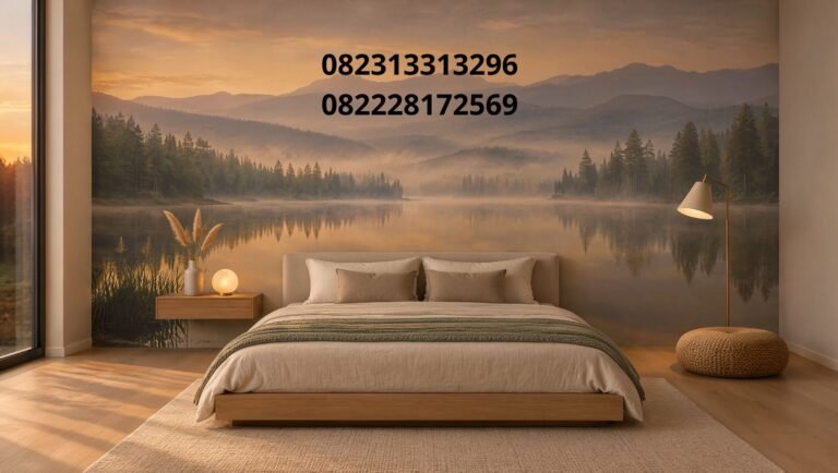 Wallpaper dinding kamar tidur