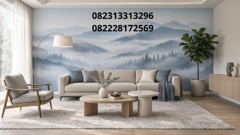 Wallpaper dinding ruang tamu